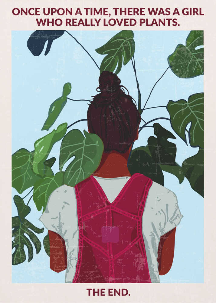 Plant Girl (Asie du Sud) | Affiche