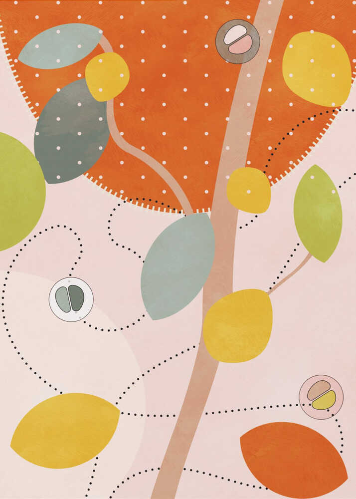 Friendly Colors Hilma 5 | Canvas