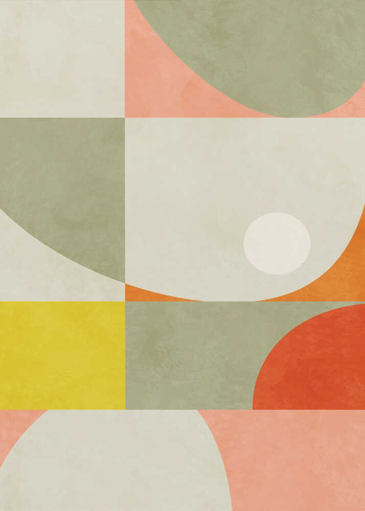 Summer Circles22 1 V | Leinwand