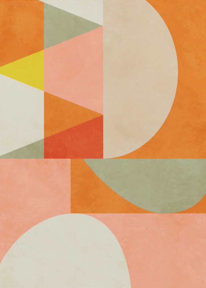 Summer Circles22 4 V | Canvas