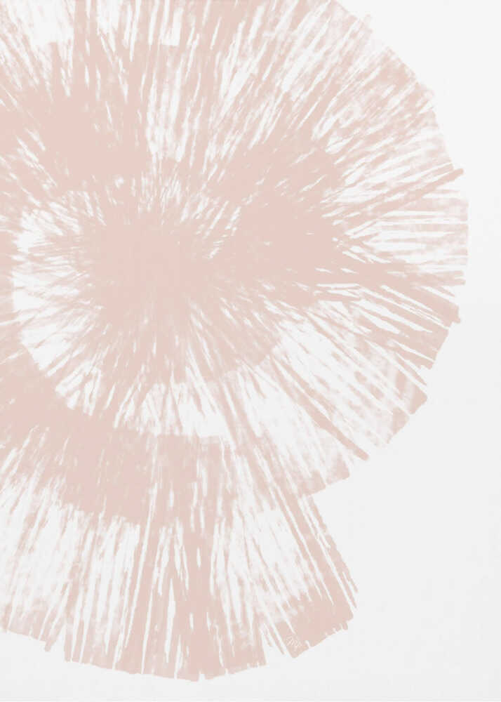 Strahlender Spiralausbruch | Poster