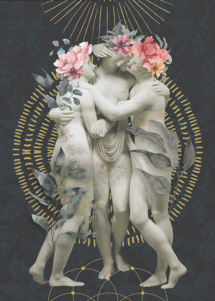 Hommage à la force délicate des femmes IV | Affiche