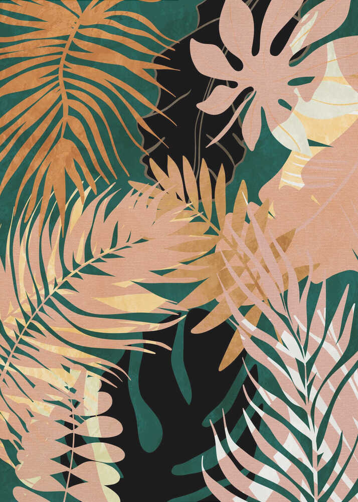 Leaves Summerly | Canvas