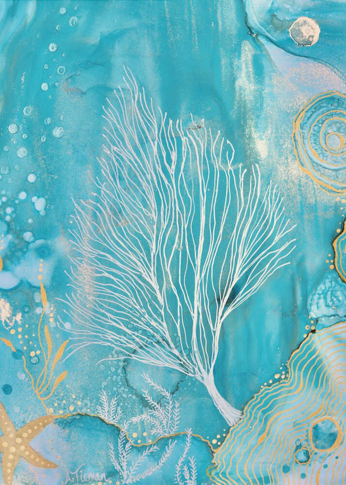 Eaux turquoise | Toile