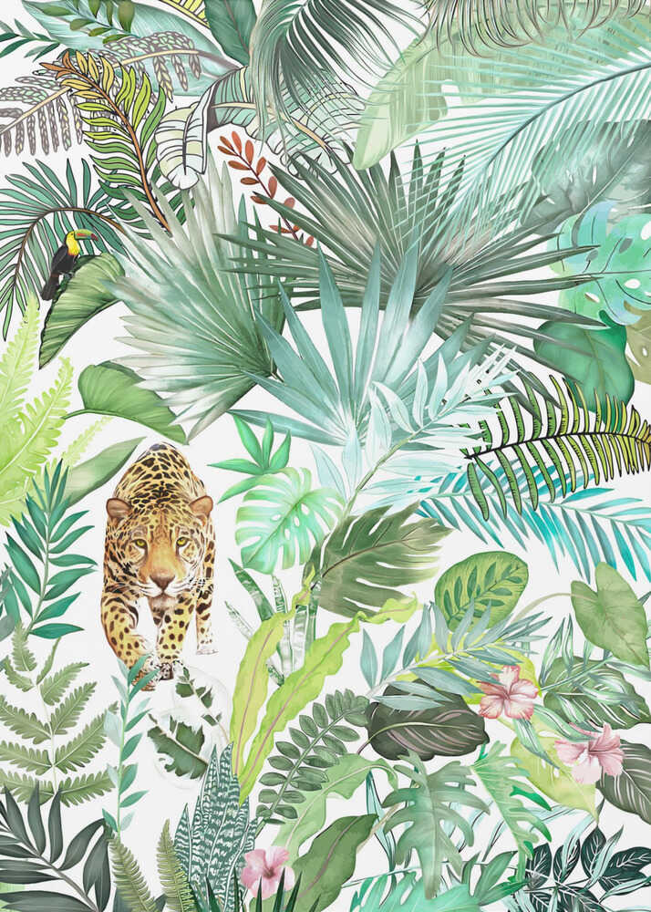 Léopard de la jungle 03 | Affiche