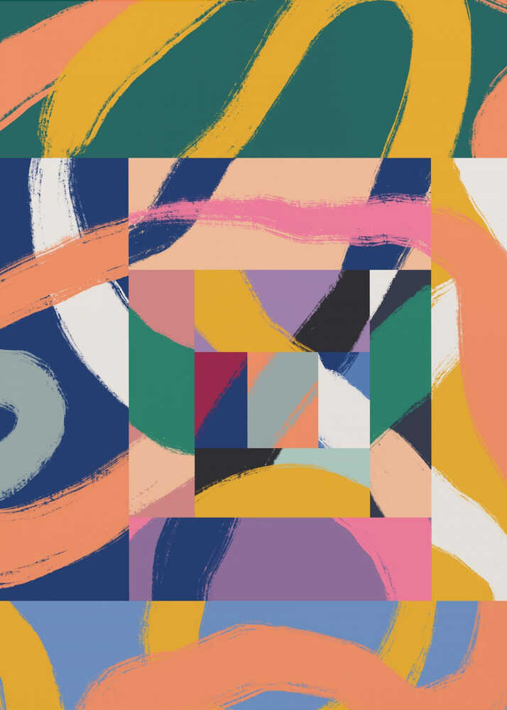 Schachteln voller Bänder | Poster