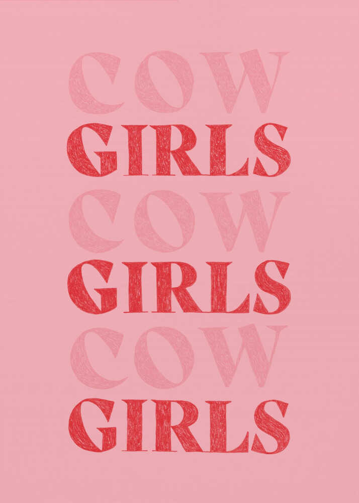 Cow Girls Girls Girls | Affiche