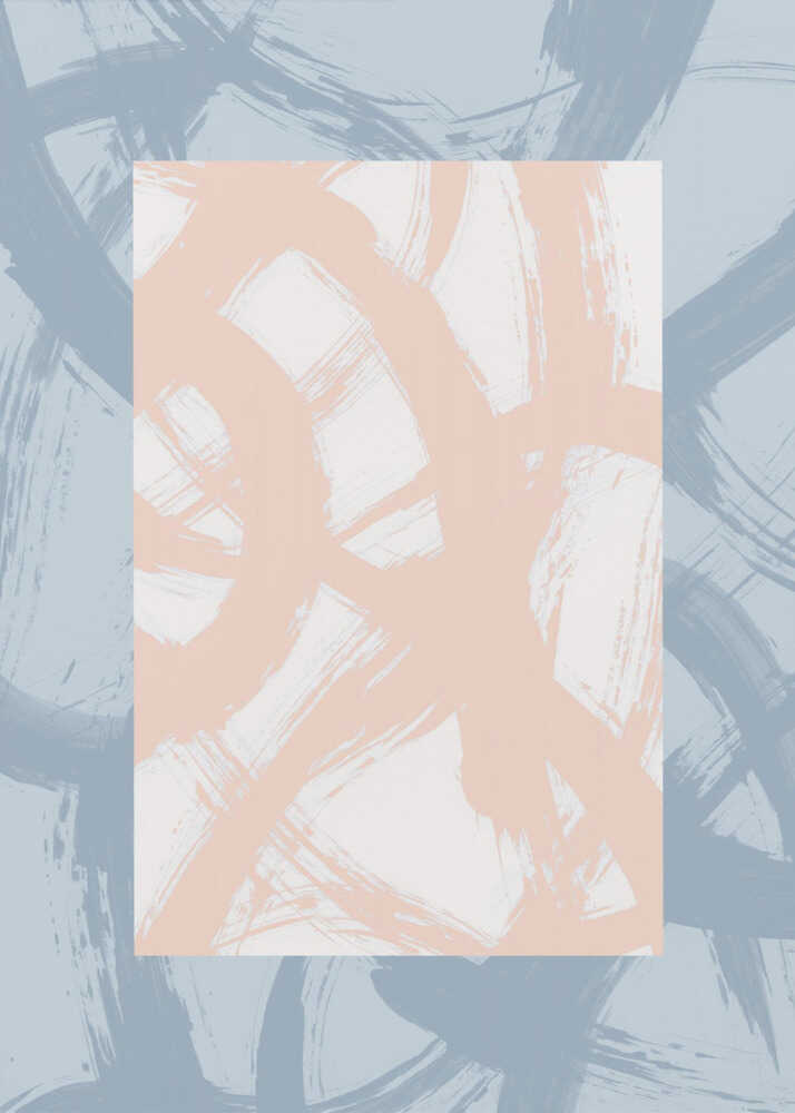 Abstract Brush Strokes 98A | Canvas