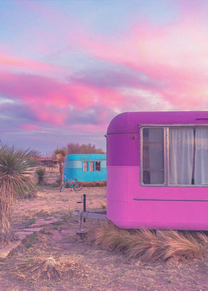 La vie en caravane | Affiche