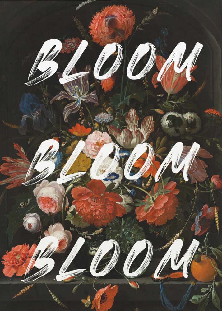 Bloom Vintage Flowers | Poster