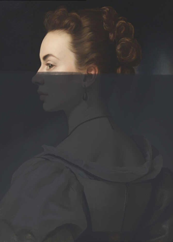 Modernes Frauenporträt | Poster