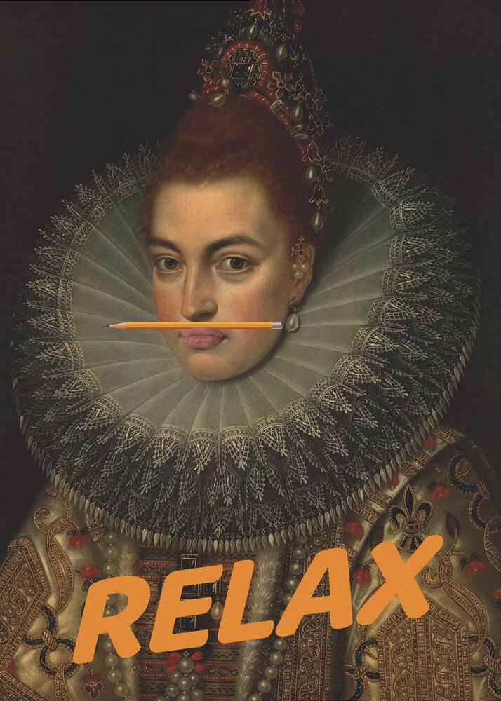 Peinture à l'huile modifiée relaxante | Affiche