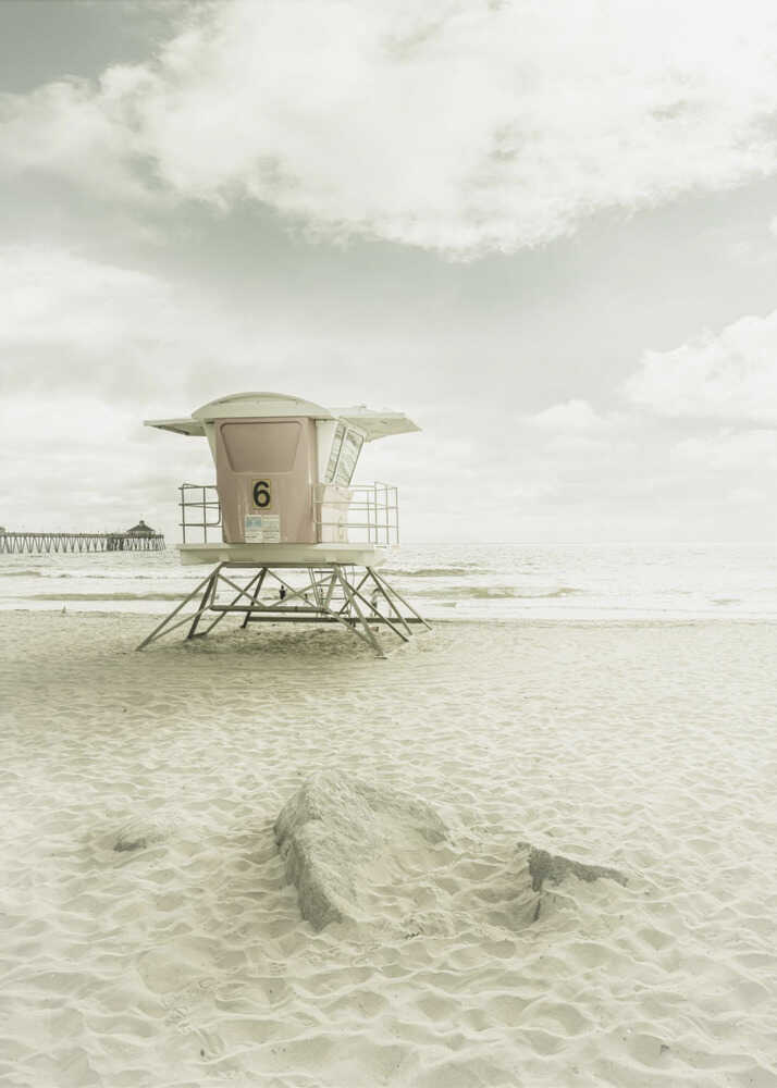 CALIFORNIA Vintage Imperial Beach | Canvas