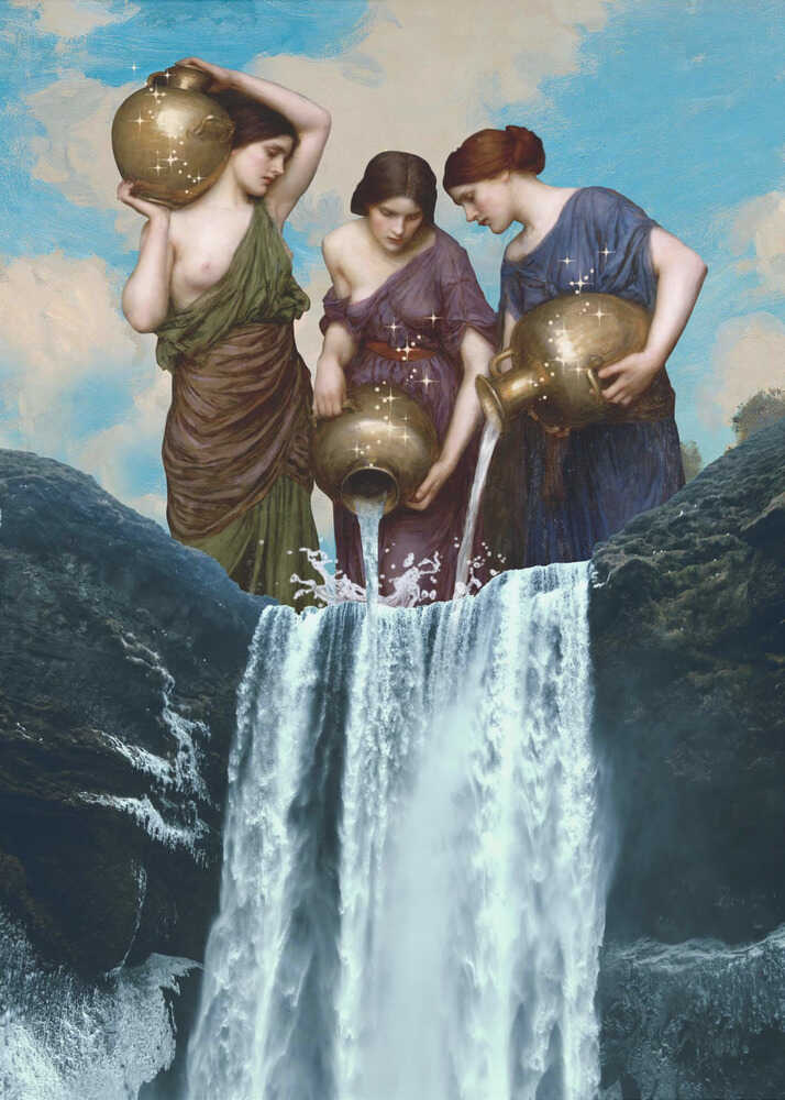 Magischer Wasserfall | Poster