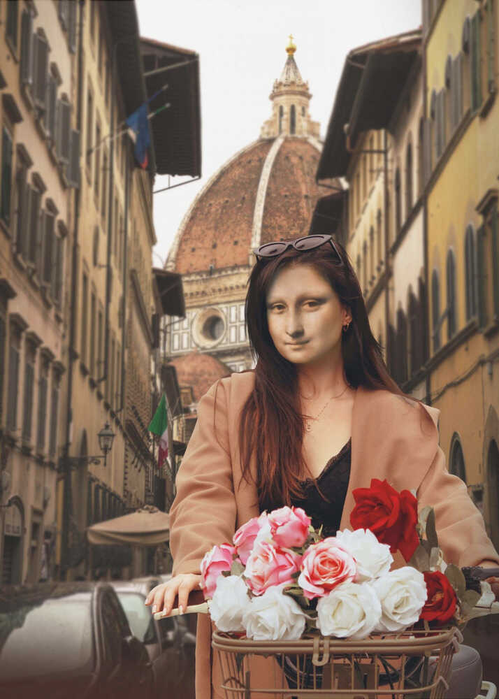 Mona auf Florenz | Poster