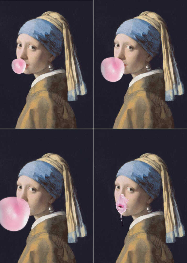 Pearl Gum Explosion | Poster