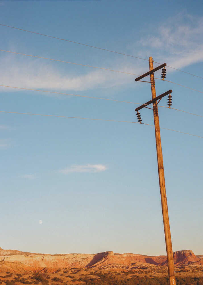 Coucher de soleil II au Ghost Ranch | Toile