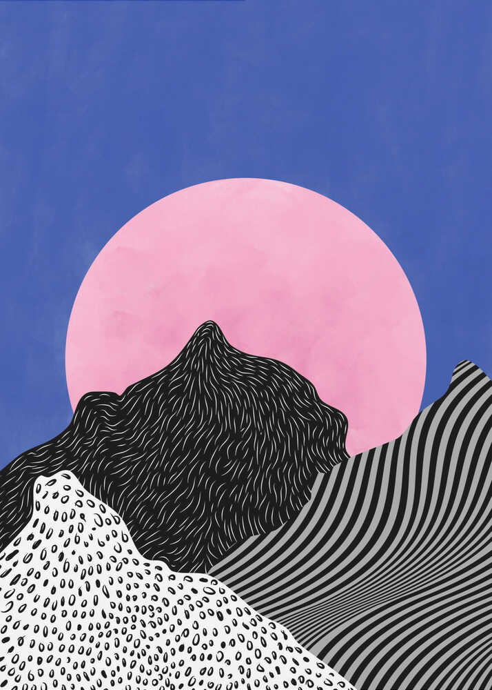 Surrealer Gipfelblick | Leinwand