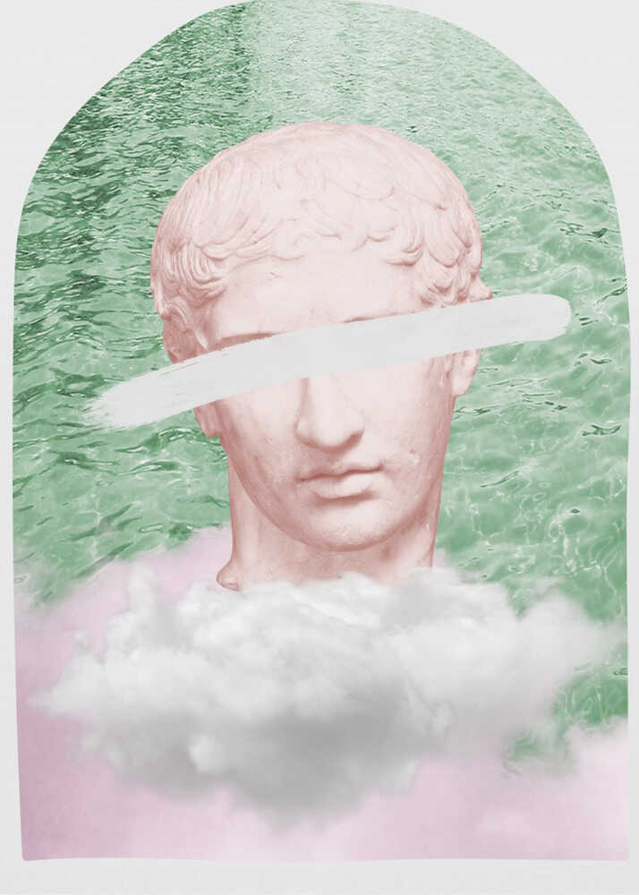 Antike Statuen, surreales Verhältnis 2:3 | Poster