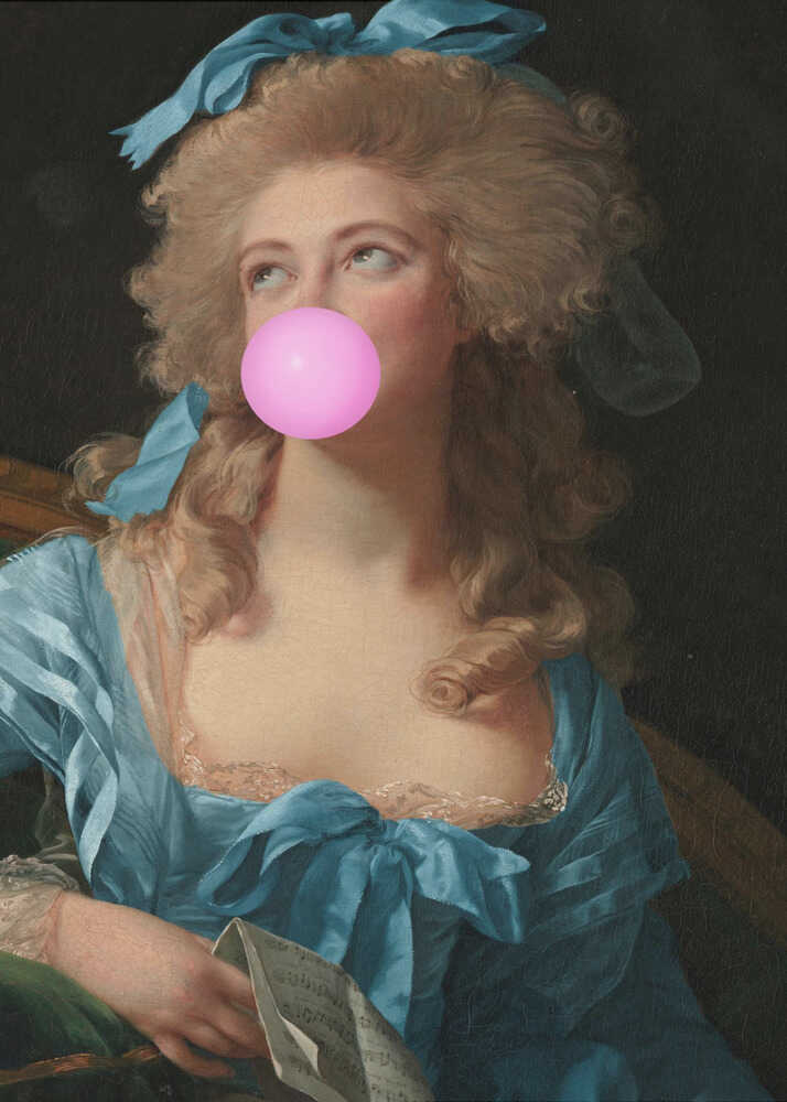 Bubblegumblue Ratioiso | Poster