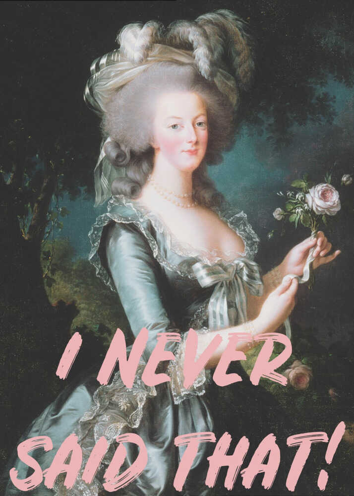 Ich habe nie gesagt, dass das Verhältnis 2x3 ist | Poster