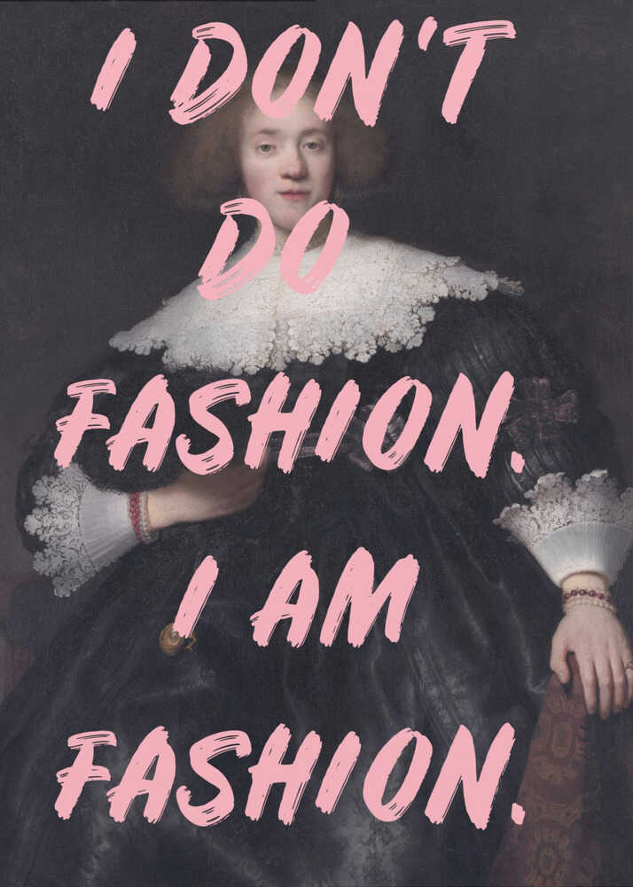 Iamfashionii Ratioiso | Poster