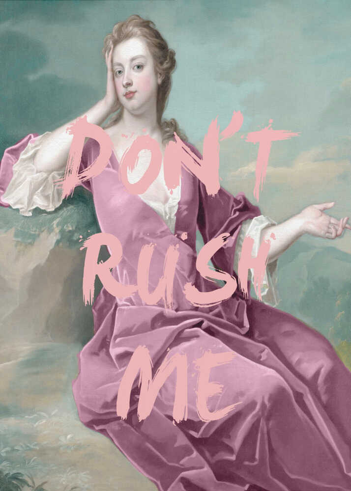 Dontrushmepink Ratio2x3 | Poster