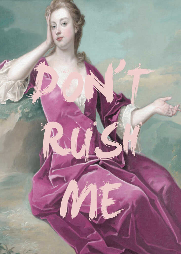 Dontrushmepurple Ratio2x3 | Poster