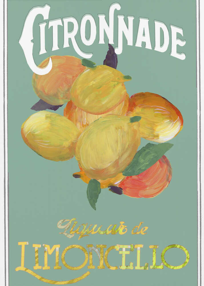 Citronnade Limoncello | Affiche