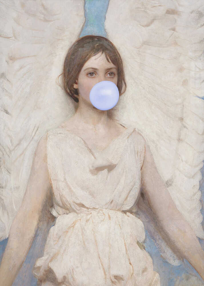 Angelpurplebg Ratioiso | Poster