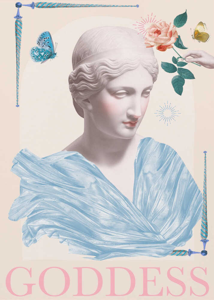 Goddesscollage Ratioiso | Affiche