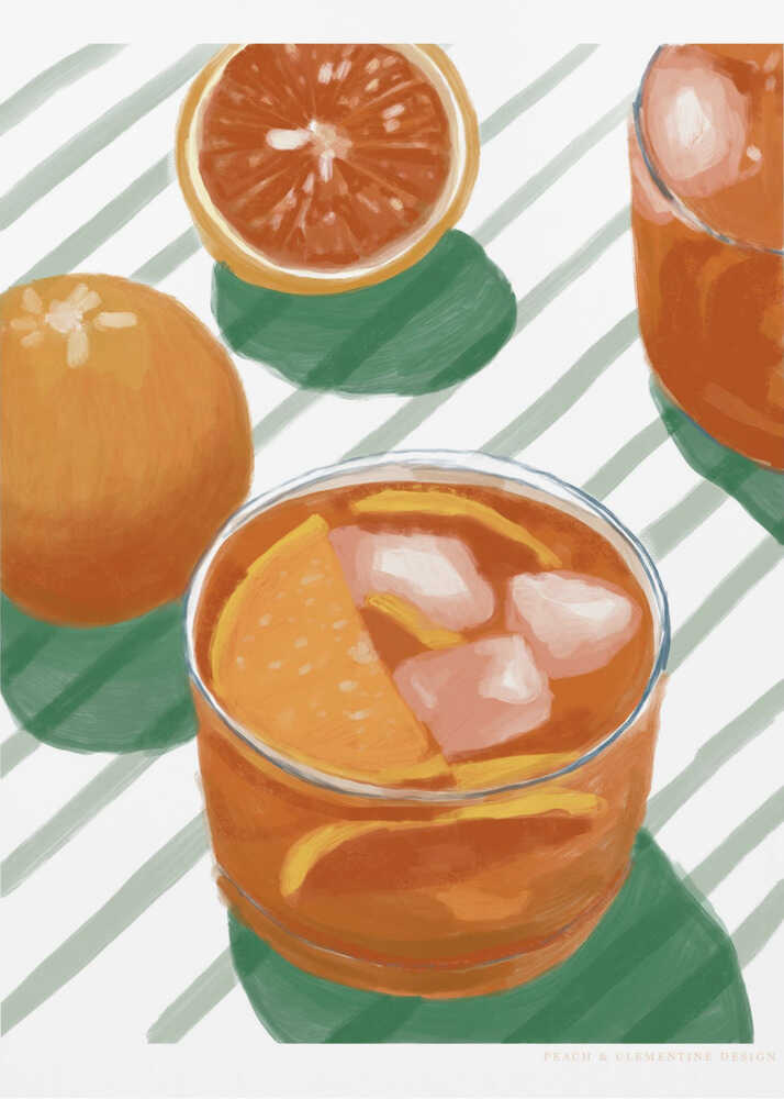 Pandc Cocktailandstripes Kopie 2 | Poster