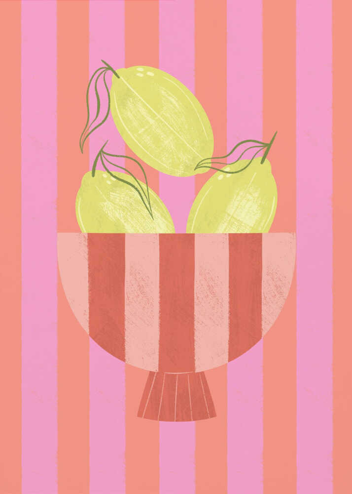 Bol de citrons | Affiche