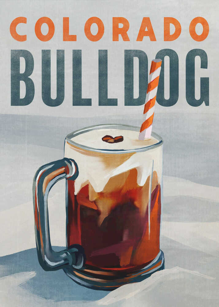 Bulldog du Colorado 21x28 | Affiche