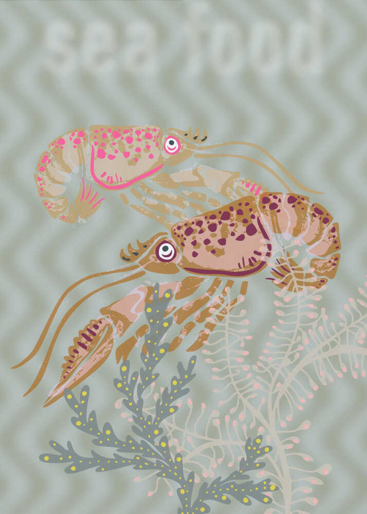 Fruits de mer, la joie de Neptune | Toile