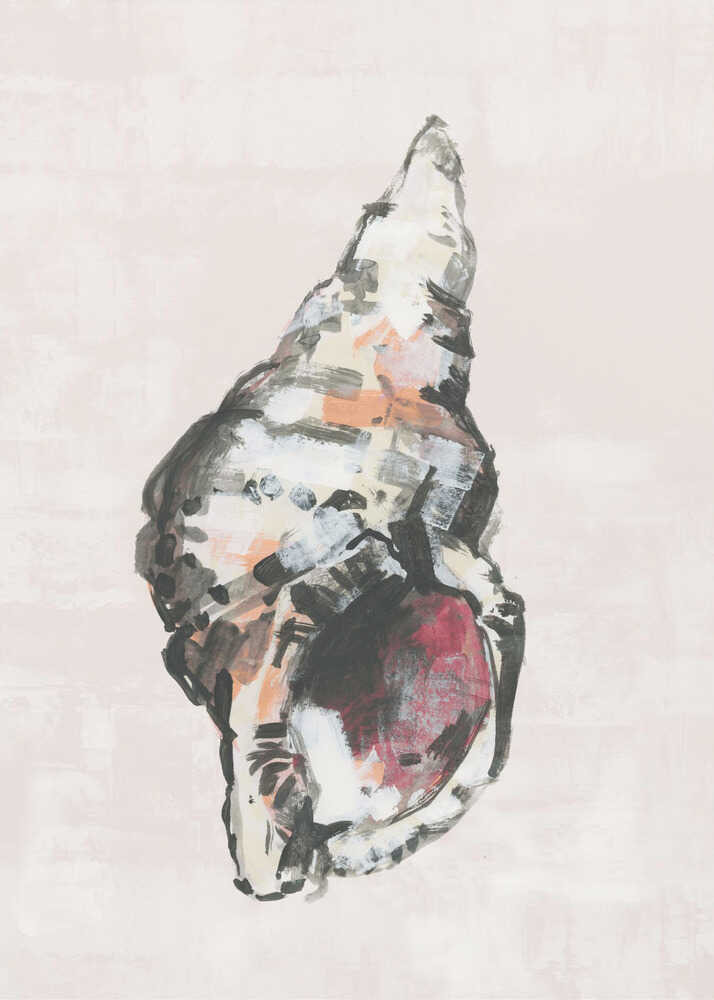 Kunstdruck „Muschelsammler“ Nr. 2 | Leinwand