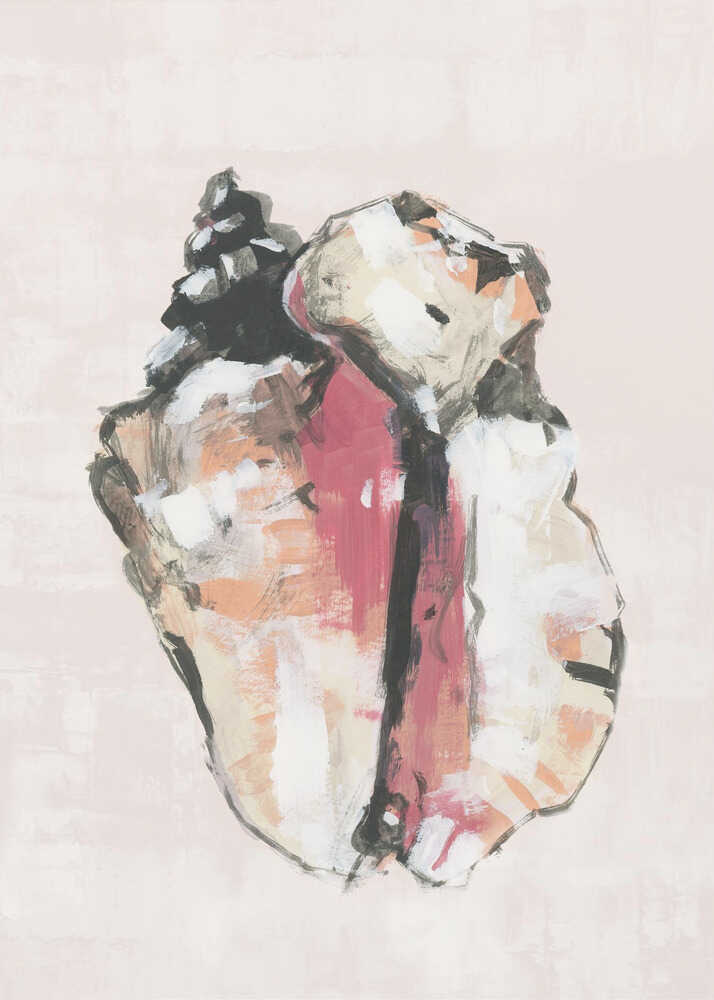 Kunstdruck „Muschelsammler“ Nr. 1 | Leinwand