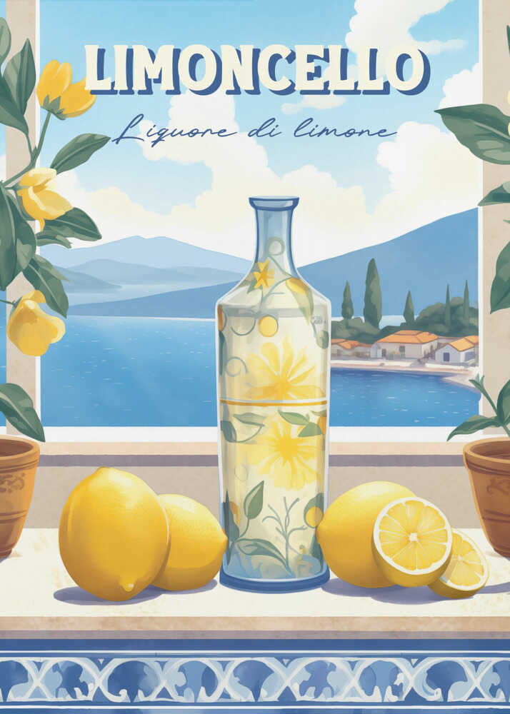 Limoncello Limone | Affiche
