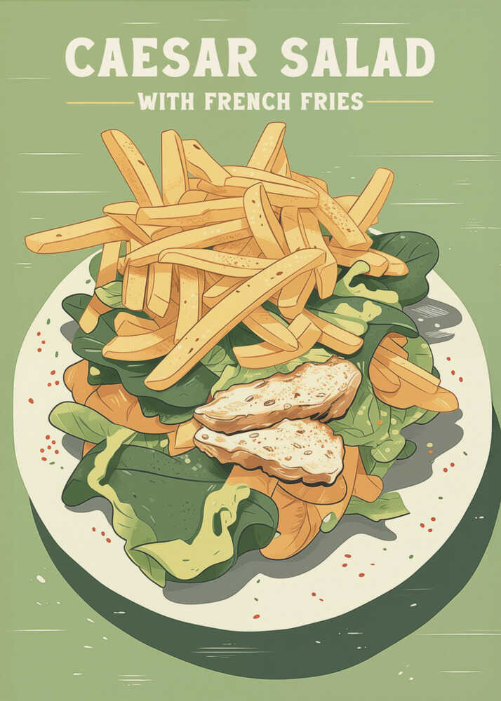 Salade César | Affiche