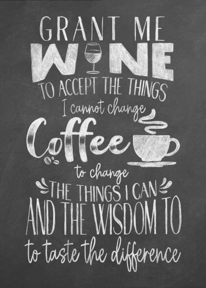 Wine and Coffee | Poster