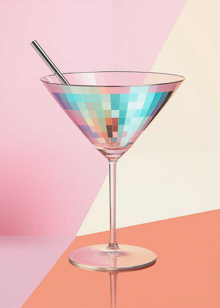 Sparkling Martini | Poster