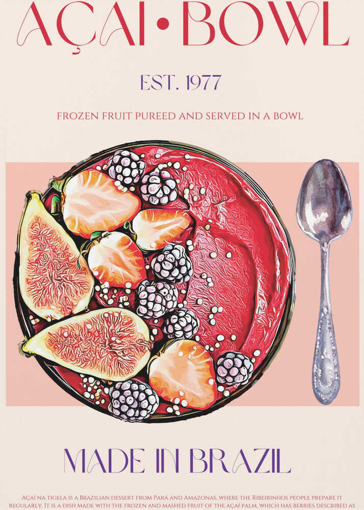 Acai Bowl | Poster