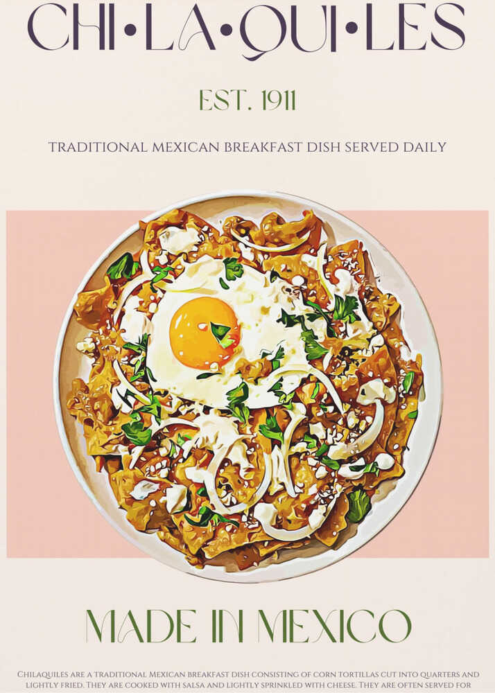 Chilaquiles-Genuss | Poster