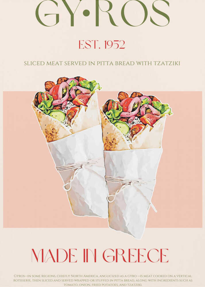 Griechischer Genuss | Poster