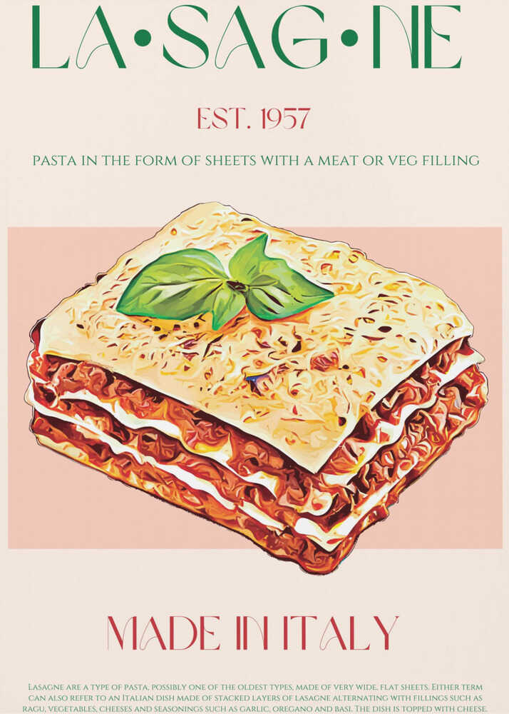 Layers of Lasagna | Poster