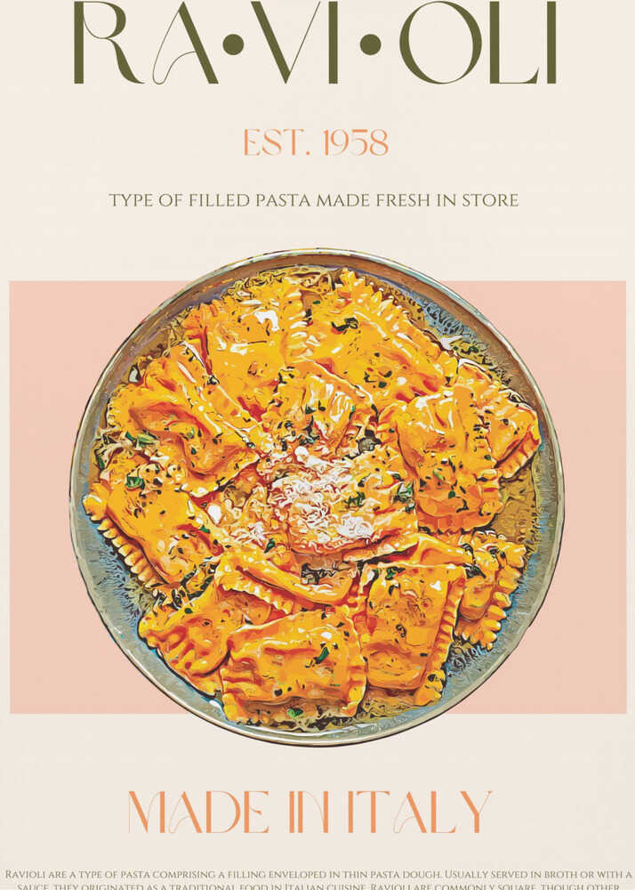 Ravioli Delight | Poster