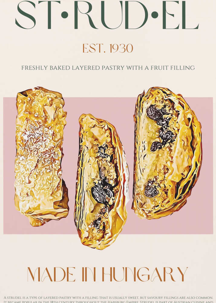 Goldener Strudel | Poster
