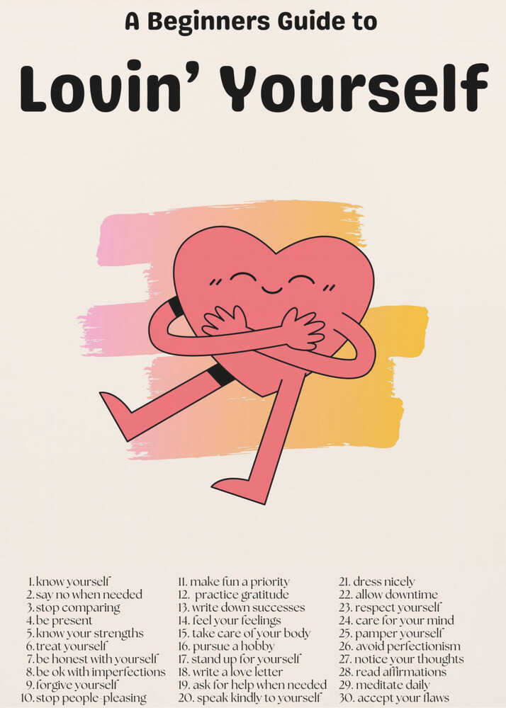 Umarme die Freude | Poster