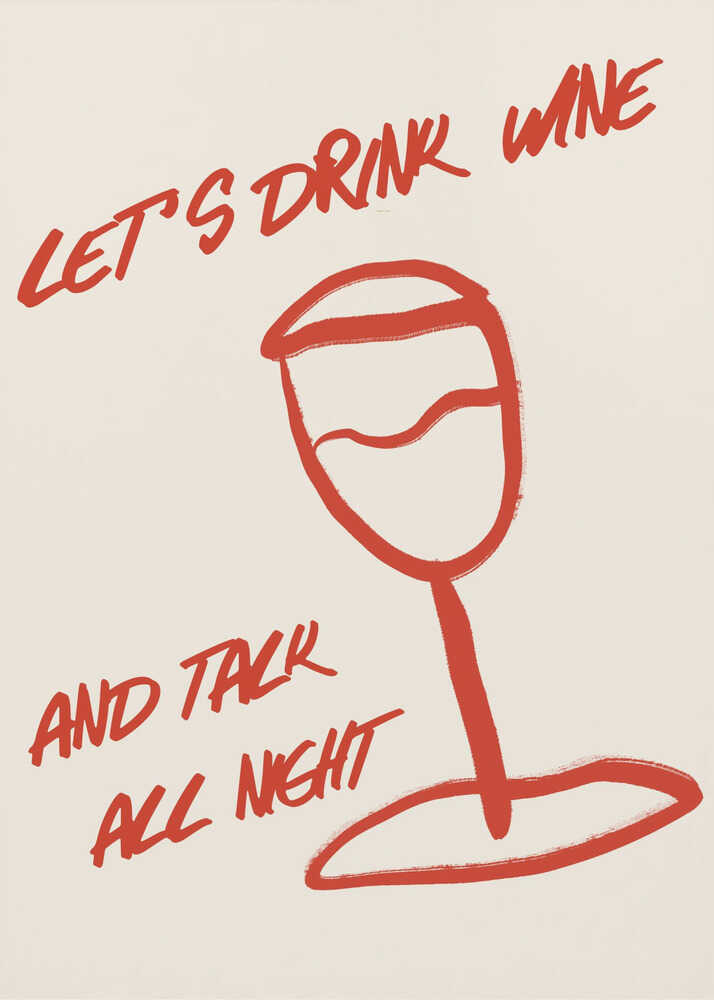 Wine &amp; Words Unwind | Poster