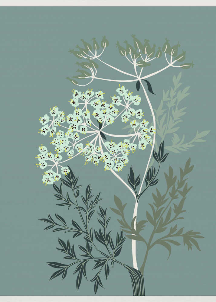 Von der Natur inspirierte Blumenkunst | Leinwand